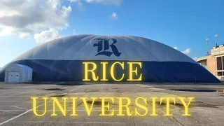 Rice University.  Quick Tour of Campus.