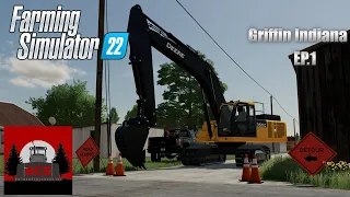 Farming Simulator 22 | Griffin Indiana | Sewer work | EP.1