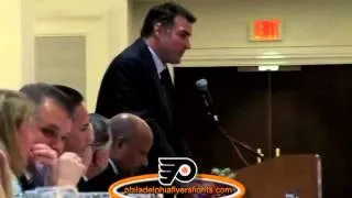 Nov 2012 Eric Lindros Philadelphia Flyers Hockey Hall of Fame Induction