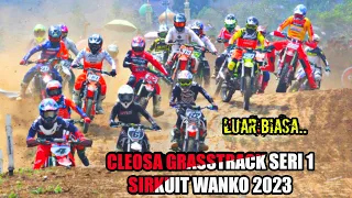 CLEOSA GRASSTRACK SERIES 1 SIRKUIT WANKO SEMARANG‼️LANTIAN JUAN, INGGIL, RIZKI HK, SANDI IRAWAN ...