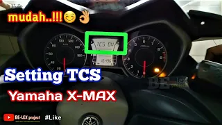 SETTING TCS YAMAHA XMAX Activated and Non-Activated Traction Control System