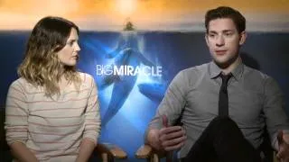 Drew Barrymore & John Krasinski talk about the real people behind 'Big Miracle'