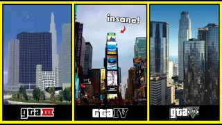 Urbanization's evolution in gta games ( 2001 - 2021 )