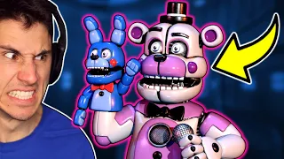 My FIRST TIME Playing Sister Location! | Five Nights At Freddy's