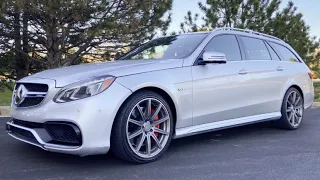 Maintenance Wash 2015 Mercedes E63 AMG-S Station Wagon