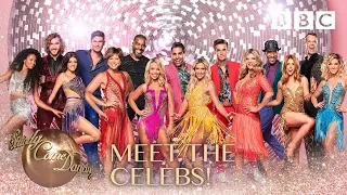 Meet Our Glittering Celebs - BBC Strictly 2018