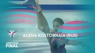 Alena Kostornaia (RUS) | Ladies  Free Skating | ISU GP Finals 2019 | Turin | #GPFigure
