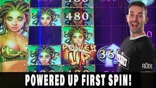 🐍 POWERED UP! 🤑 First Spin Bonus on MEDUSA UNLEASHED 🎰 Inside the First Reopened Casino