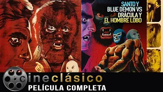 Santo y Blue Demon Vs  Drácula y El Hombre Lobo (1973) | Película Clásica Mexicana