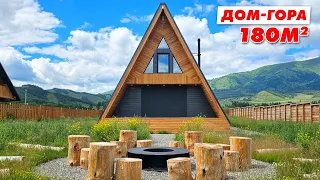 A-frame. OVERVIEW OF THE FINISHED HOUSE WITH RENOVATION. Room Tour of the house 180 m2. Modern