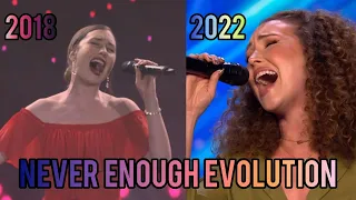 LOREN ALLRED "NEVER ENOUGH" SINGING EVOLUTION (2017-2023)