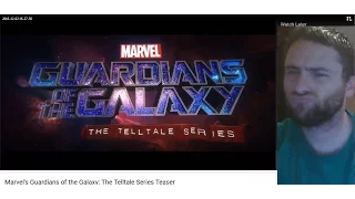 Marvel's Guardians of the Galaxy Telltale Series Teaser - Reaction