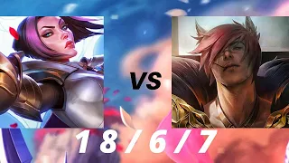 FIORA vs SETT (TOP) | 18/6/7, 8 solo kills, Legendary, 800K mastery | GOLD | v11.8.1