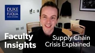 Understanding the Supply Chain Crisis