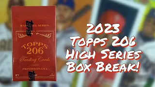 2023 Topps 206 High Series Tobacco Sized Mini Box Break!