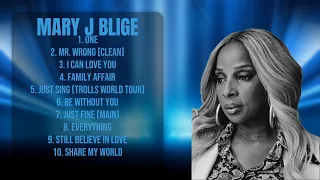 Mary J Blige-Hits that set the bar in 2024-All-Time Favorite Mix-Correlated