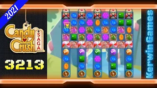 Candy Crush Saga Level 3213 - No Boosters - 11 moves (2021)