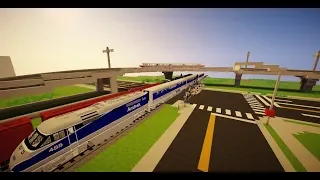 Minecraft | Immersive Railroading | Crossings of Lapiz Point