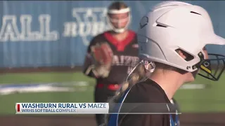 HIGHLIGHTS: Washburn Rural softball advances to 6A state with win over Maize