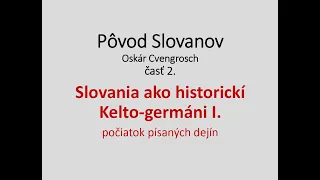O. Cvengrosch: Pôvod Slovanov 2