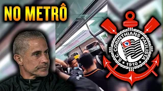 REAÇÃO DA TORCIDA NO METRÔ: SYLVINHO DEMITIDO DO CORINTHIANS #Shorts