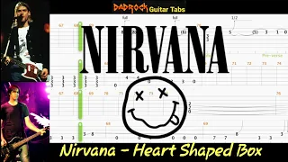 Heart Shaped Box - Nirvana - Guitar + Bass TABS Lesson