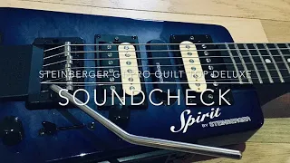 Steinberger GT-Pro Quilt top Deluxe Soundcheck