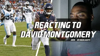 Reacting to David Montgomery Rookie Highlights