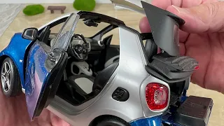 THE MOST BEAUTIFUL SMART FOR TWO 1:18 Scale (💖 Super Realistic Diecast) NOREV Review by Model Car