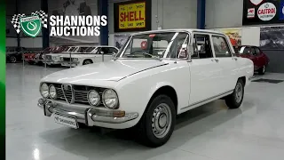 1969 Alfa Romeo 1750 Berlina Sedan - 2021 Shannons Winter Timed Online Auction