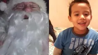 Gael:  videollamada con Santa Claus