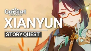 Xianyun (Cloud Retainer) Story Quest HD Complete | A Thousand Moonlit Miles Chapter: Act I | Genshin