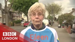 How Eileen became 2019's oldest London Marathon runner - BBC London