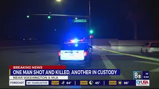 Man shot, killed after argument in central Las Vegas valley