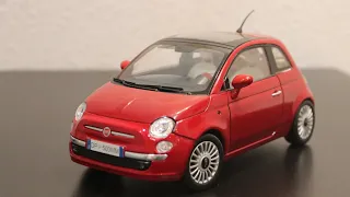 Diecast 1:18 scale Fiat Nuova 500