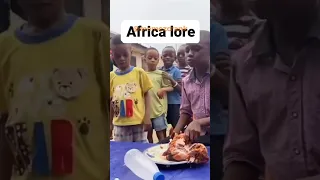 African kids bottle flip for eat chicken #shorts #memes #dankmemes