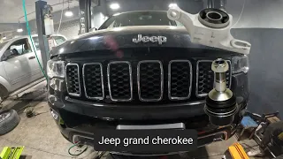 замена сайлентблока нижнего рычага и шаровой опоры... jeep grand cherokee 2016 - 2021 #подвеска