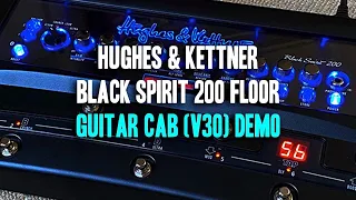 Hughes & Kettner: BLACK SPIRIT 200 FLOOR - Marshall 2x12 Cab Demo