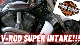 Harley-Davidson V-Rod SUPER INTAKE!!!