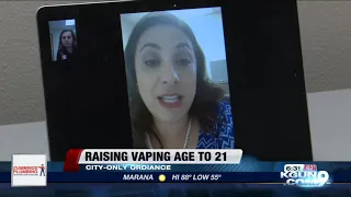 City of Tucson considering raising legal age to 21 for vaping