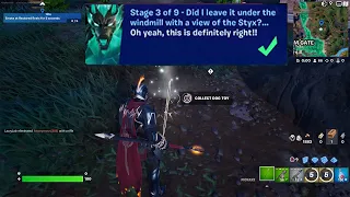 How to EASILY Did I Leave It Under The Windmill With a View of The Styx in Fortnite locations Quest!