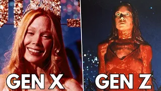 Spooky Time: GEN X & GEN Z react to CARRIE (1976)