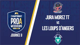 PRO A MESSIEURS | J8 | JURA MOREZ TT - ANGERS LES LOUPS TT