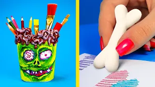 Zurück zur Schule Special / 14 DIY Zombie Schulsachen