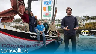 Historic lugger embarks on 1,000 mile voyage for new masts