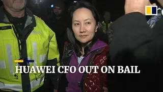 Huawei CFO Meng Wanzhou released on US$7.5m bail