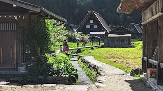 [4K] Japan Walk 🇯🇵 ASMR - Most Beautiful Village in Japan - Shirakawago UNESCO World Heritage Sites