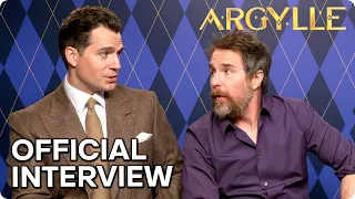 ARGYLLE (2024) Henry Cavill & Sam Rockwell Official Interview