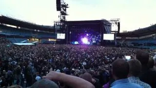 Iron Maiden - Fear of the dark intro at Ullevi Gothenburg 2011