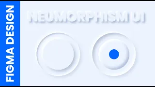 Neumorphism in Figma 😍👌  | Soft UI Design (#neumorphism #figma)